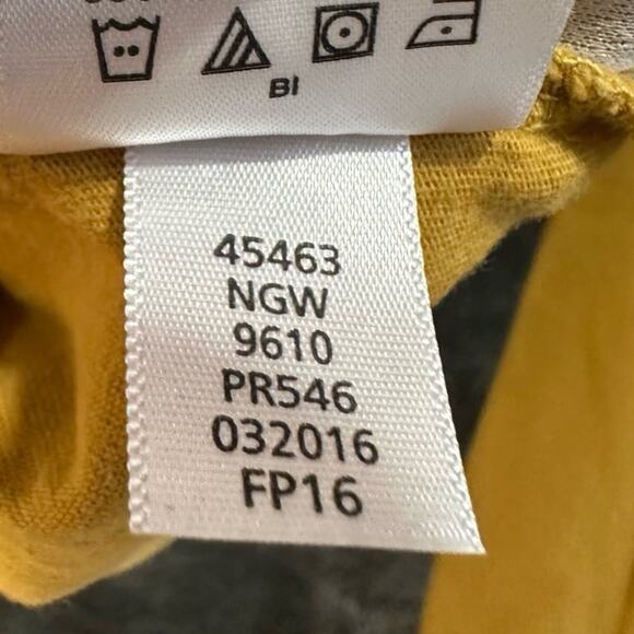 Hanna Andersson Shirt Car Applique Long Sleeve Yellow 100% Cotton Size 150cm 12Y - Picture 6 of 6